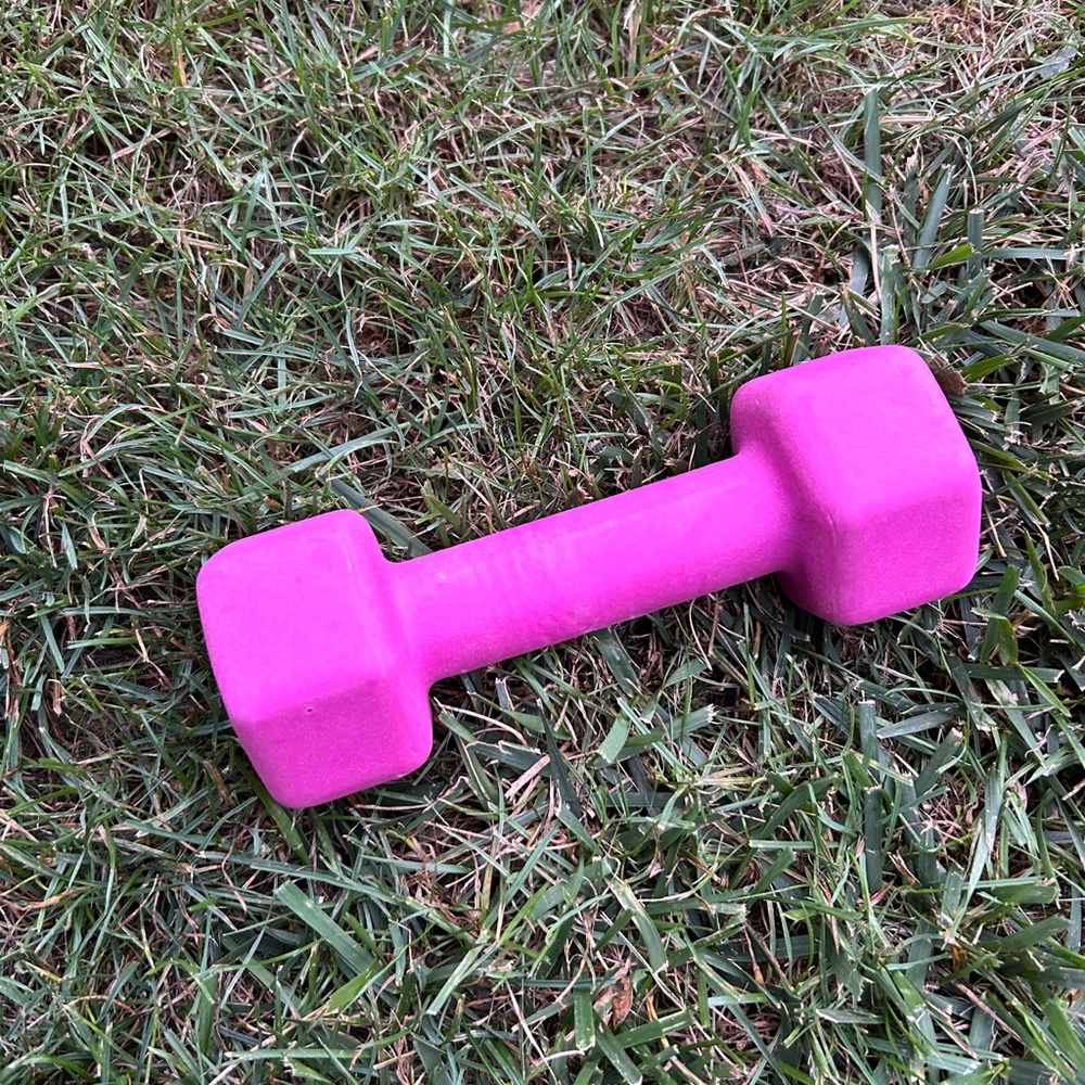 Pink Dumbbell